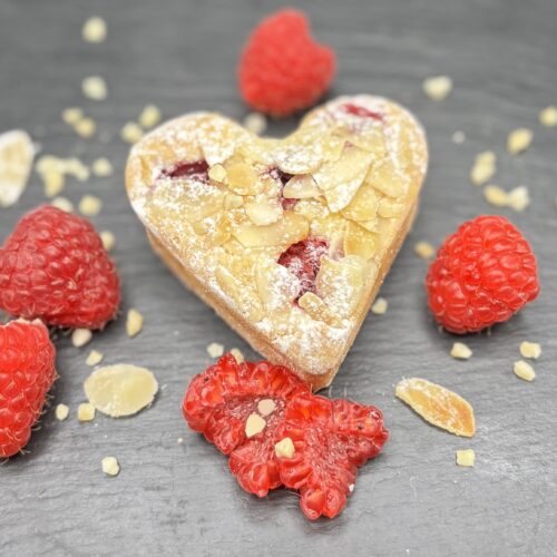 Financier "Cœur" Framboise
