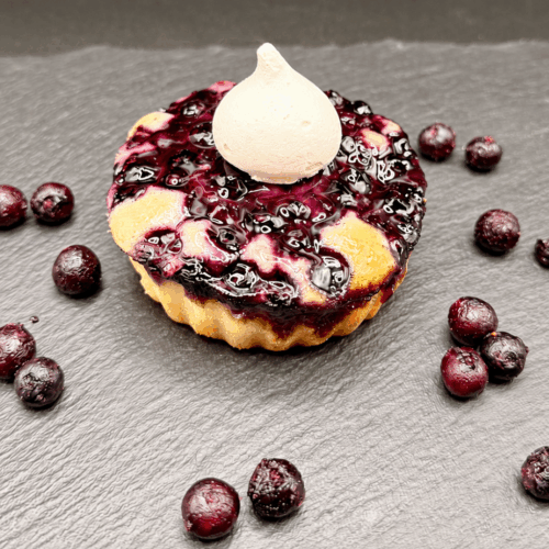 Financier Myrtille