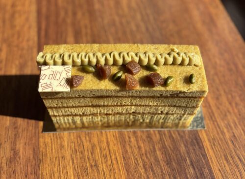 Cake Abricot, Pistache