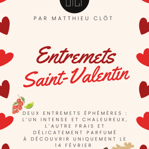 Entremets St Valentin 2026